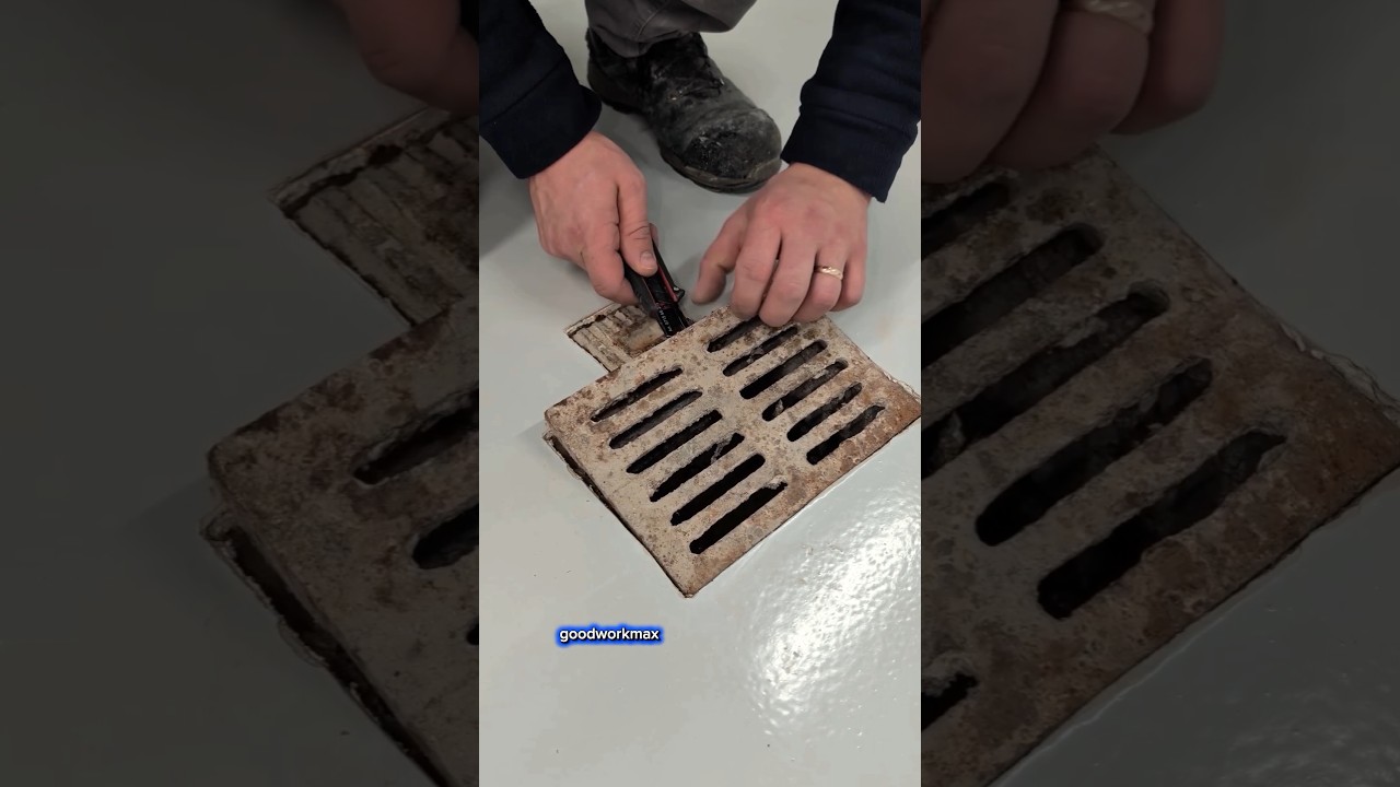 🔧 Floor drain grate replacement &ndash; quick and easy!