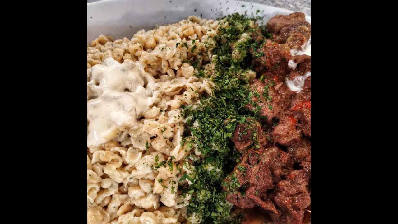Receta de hoy: Goulash de cordero con ñoquis