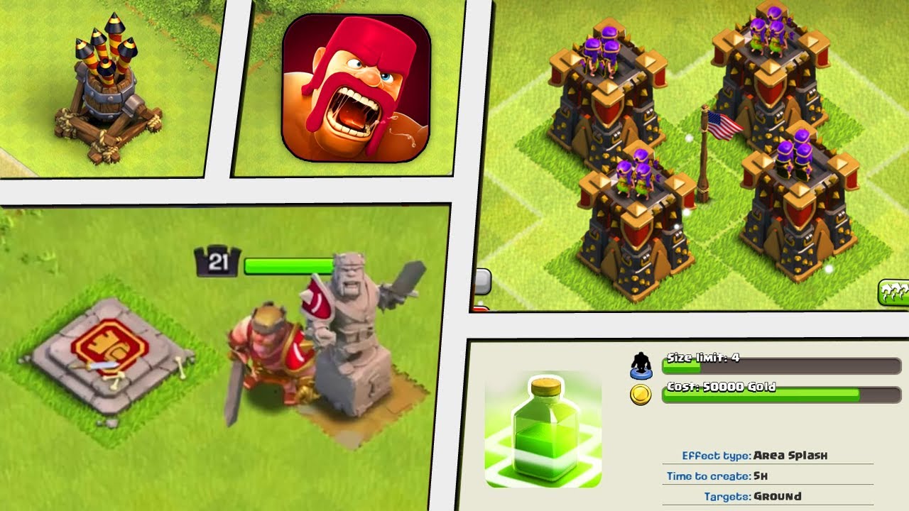 5 COISAS QUE VOCÊ NÃO SABIA QUE ACONTECEU NO CLASH OF CLANS (COISAS ANTIGAS)!!