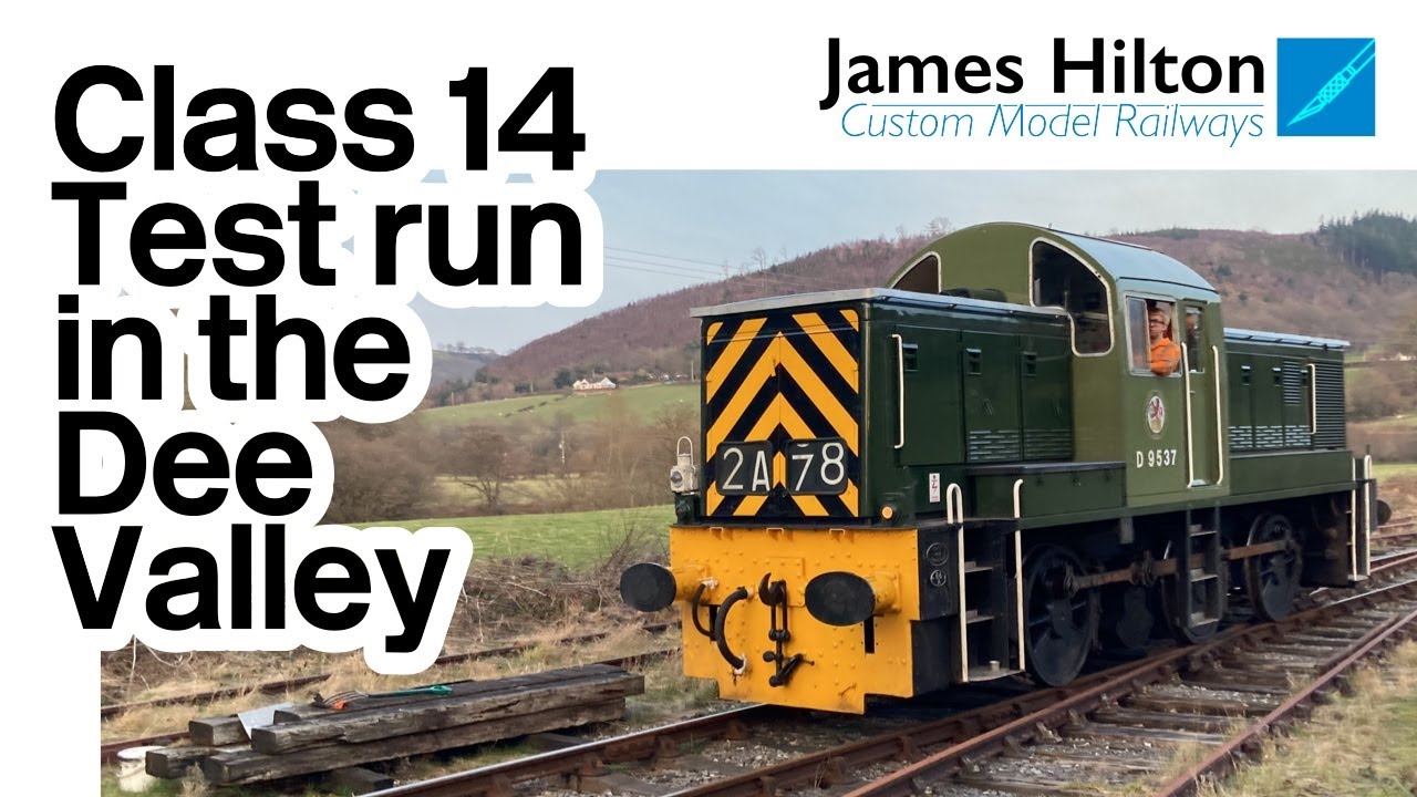Teddy Bear on test run at Llangollen Railway