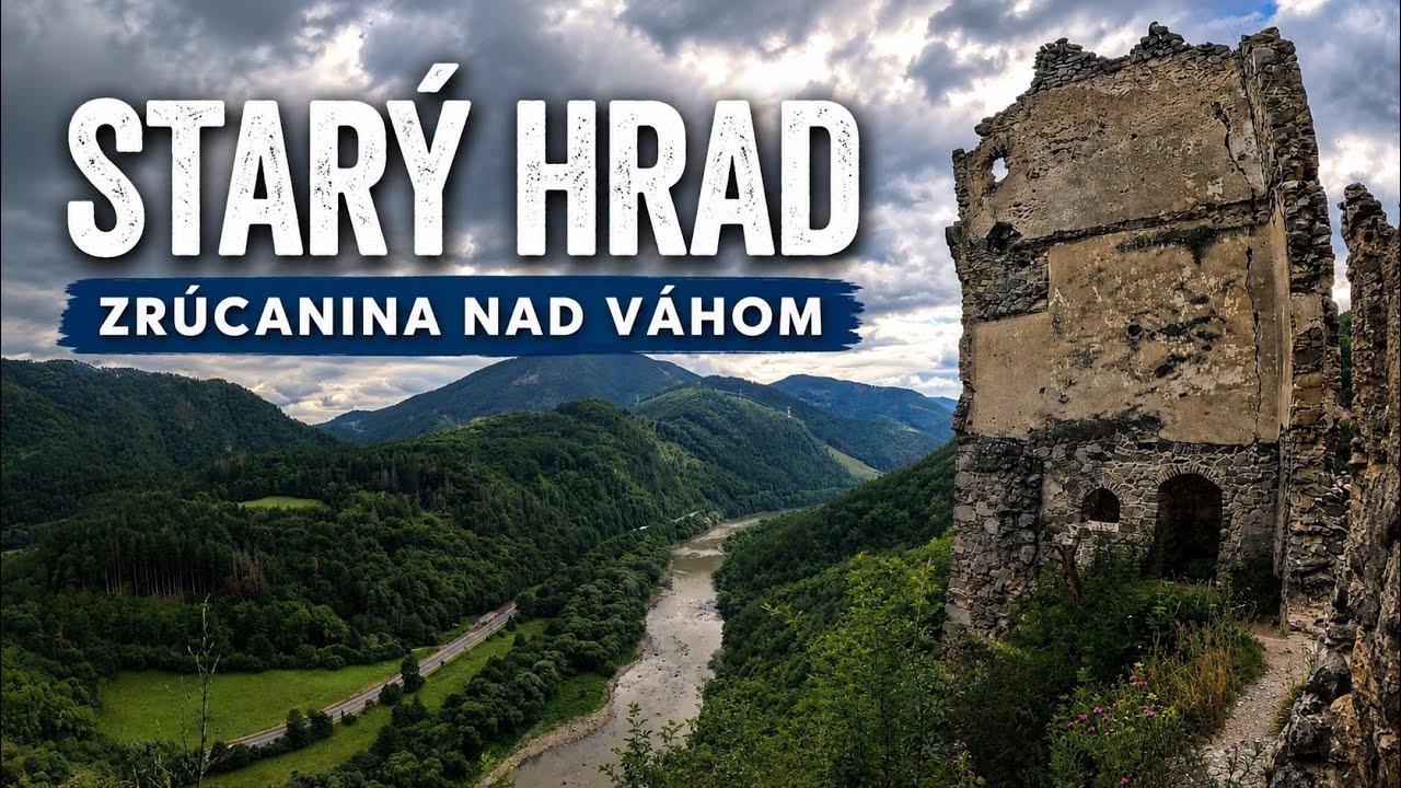 Starý hrad Strečno: Zrúcanina a Najkrajší Výhľad na Váh - Nezbudská Lúčka