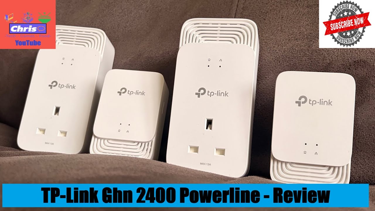 TP Link G.hn 2400 / 1200 Powerline Adapters - Review