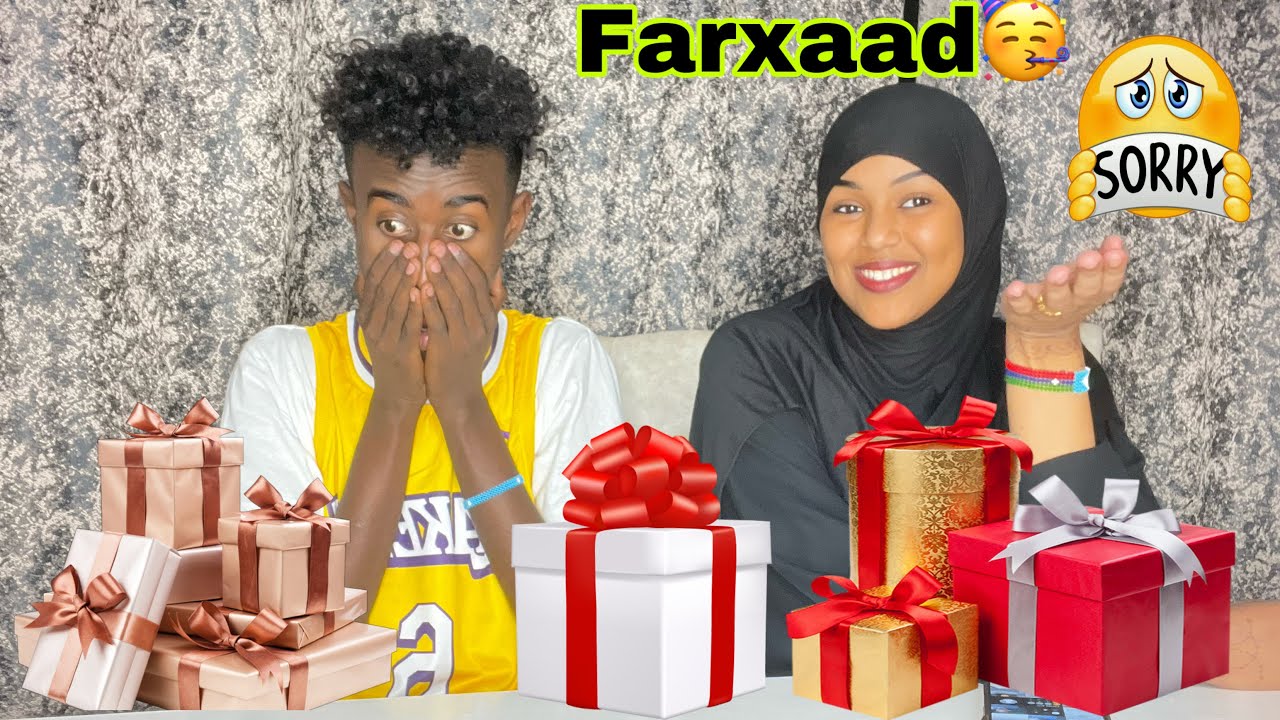 FARXAD DARTED WUU AMINI WAYE  LAMA FILANKA AN USAMEYAY KADIB…….