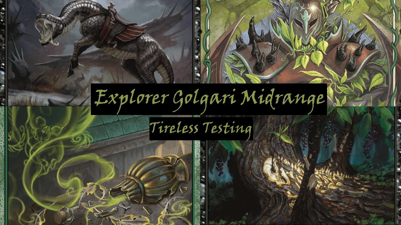 5-0 in Explorer Event with the Rock [Arena] | Explorer Golgari Midrange | Tireless Testing