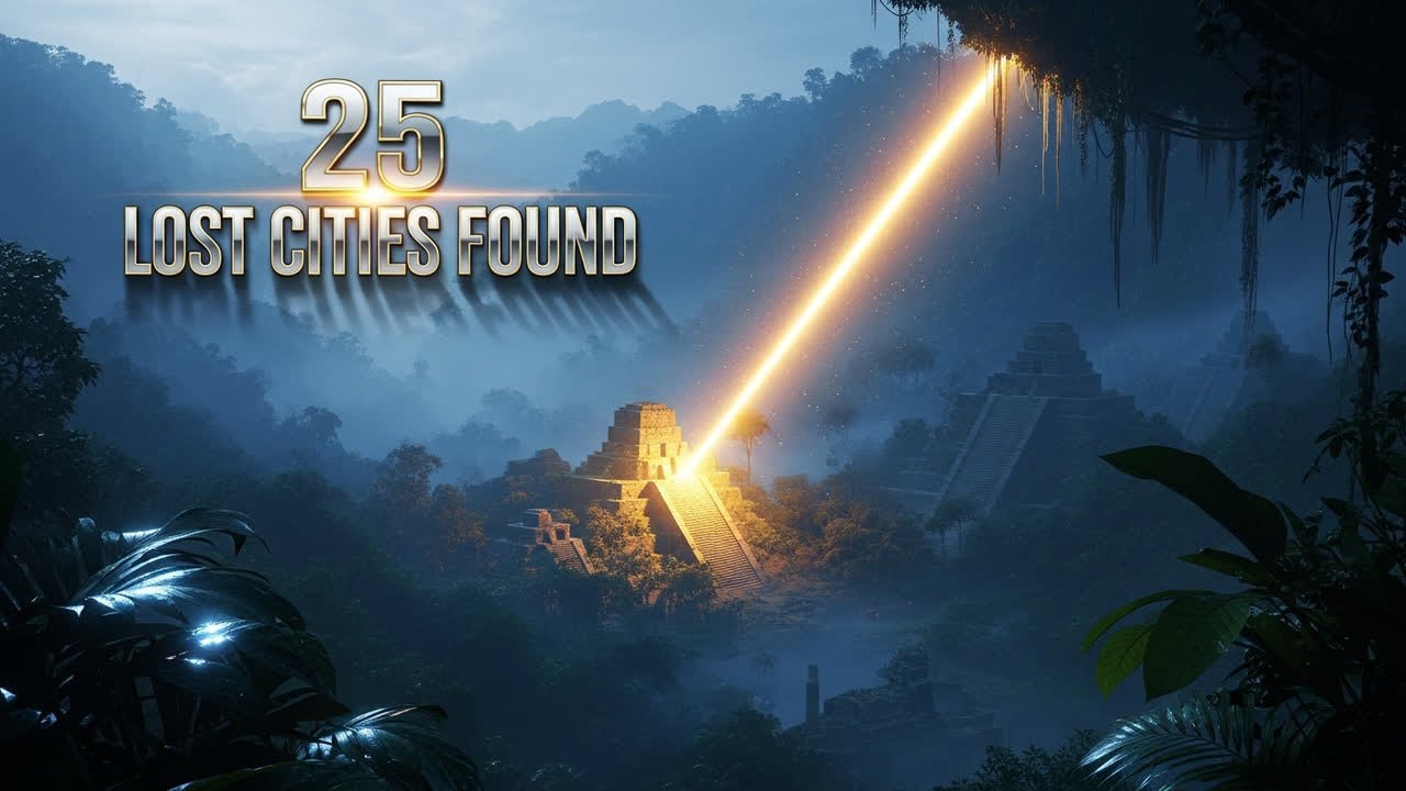 LIDAR Uncovers 25 Lost Cities Beneath the Amazon and Sahara