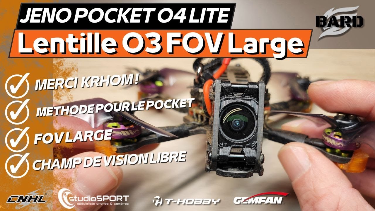 DJI O4 Lite - Lens MOD O3 Krhom - JeNo Pocket
