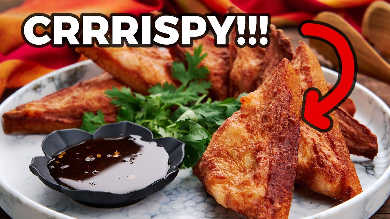 Easy Shrimp Toast Recipe - CRISPY