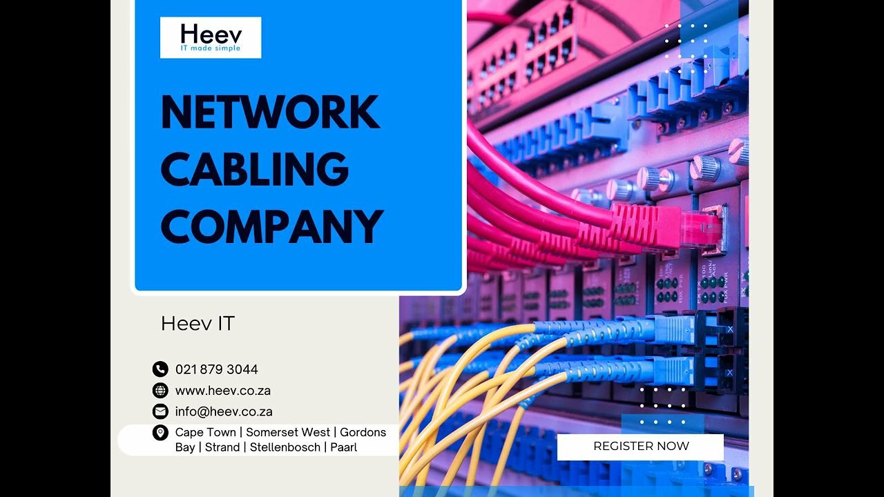 Professional Network Cable Company for Businesses | Heev IT | Cape Town | Paarl | Stellenbosch
