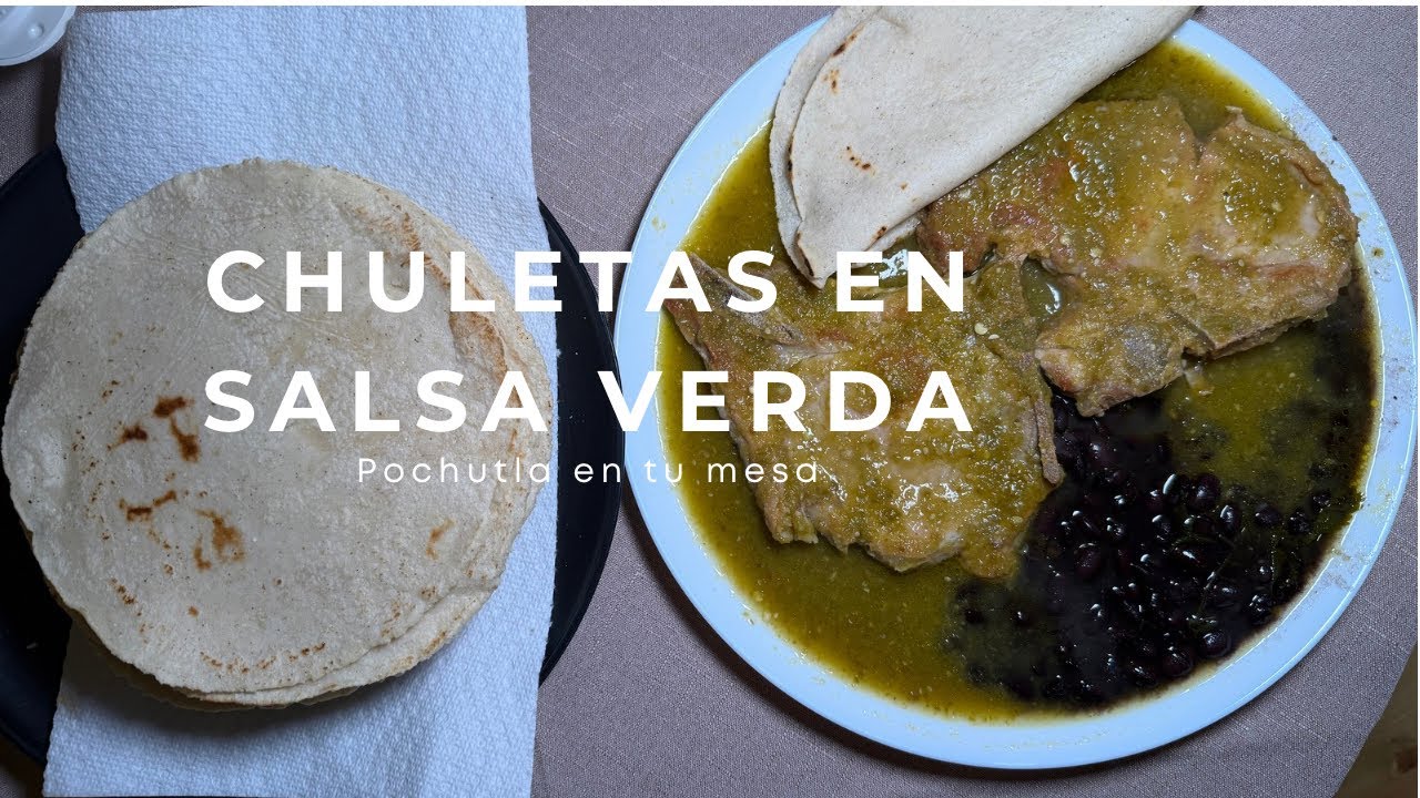 Chuletas en Salsa Verde