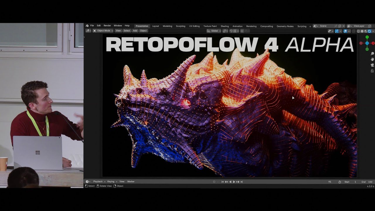 Building Good Topology and Retopology — Blender Conference 2024