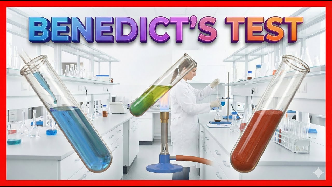 Benedict’s Test for Reducing sugars - Principle, Composition || #Usmle biochemistry