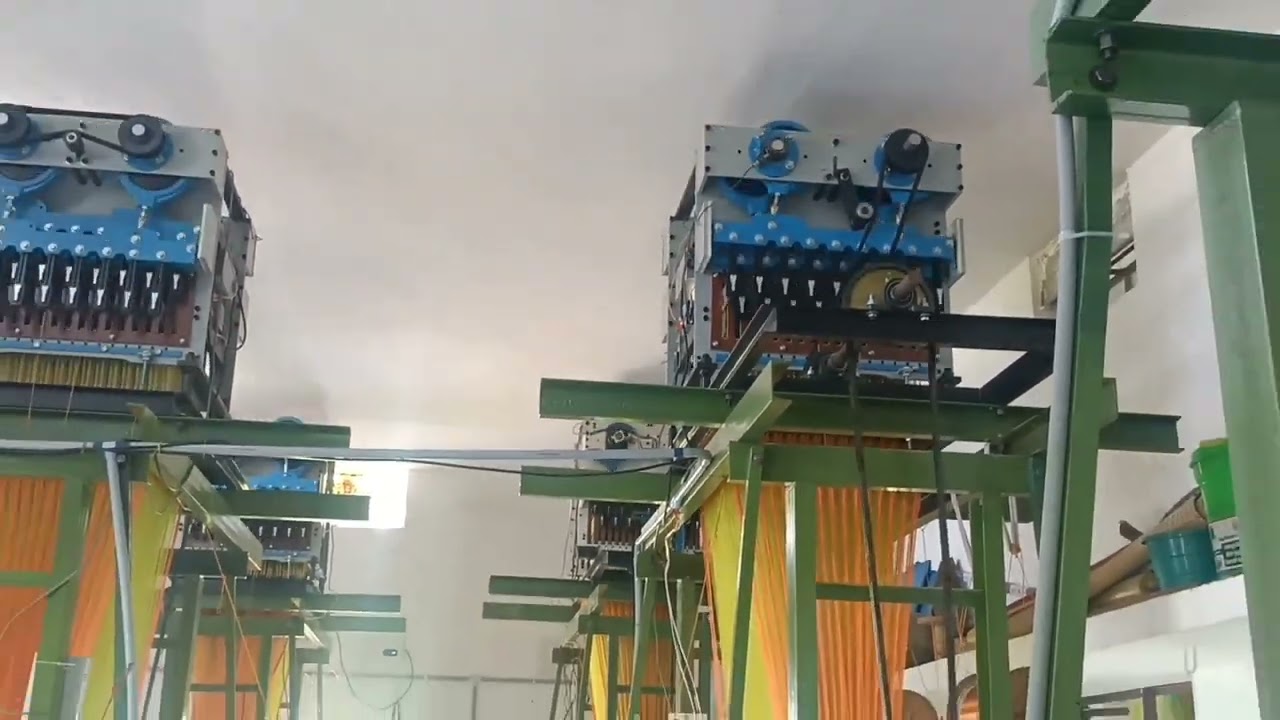 CAM Drive Electronic Jacquard Machine Running at Salem | Ilampillai