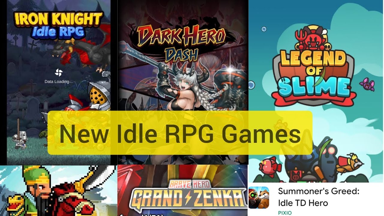 6 new Idle RPG Games | Best RPG Games 2022