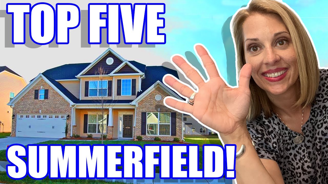 5 BEST NEIGHBORHOODS in Summerfield North Carolina! | Moving to Summerfield North Carolina