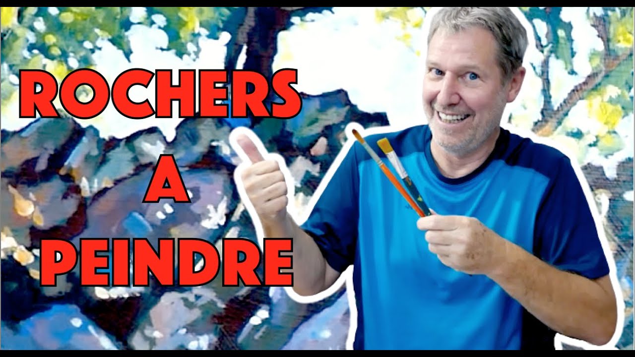Comment peindre des rochers facilement ?