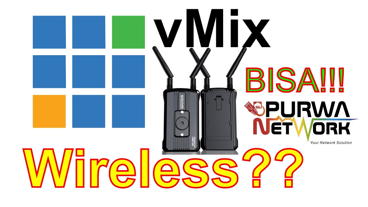 Wireless HDMI Hollyland Mars 300 vMix Tutorial