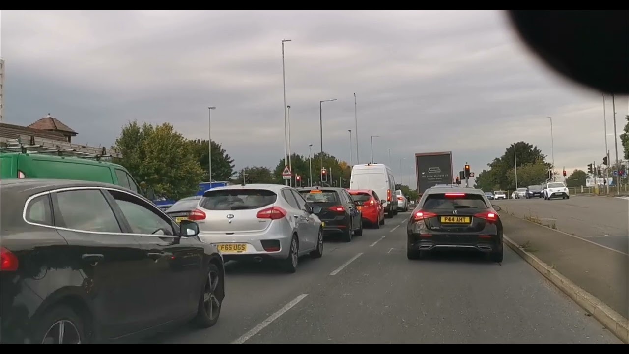 Vauxhall road on to Queen's drive Liverpool
