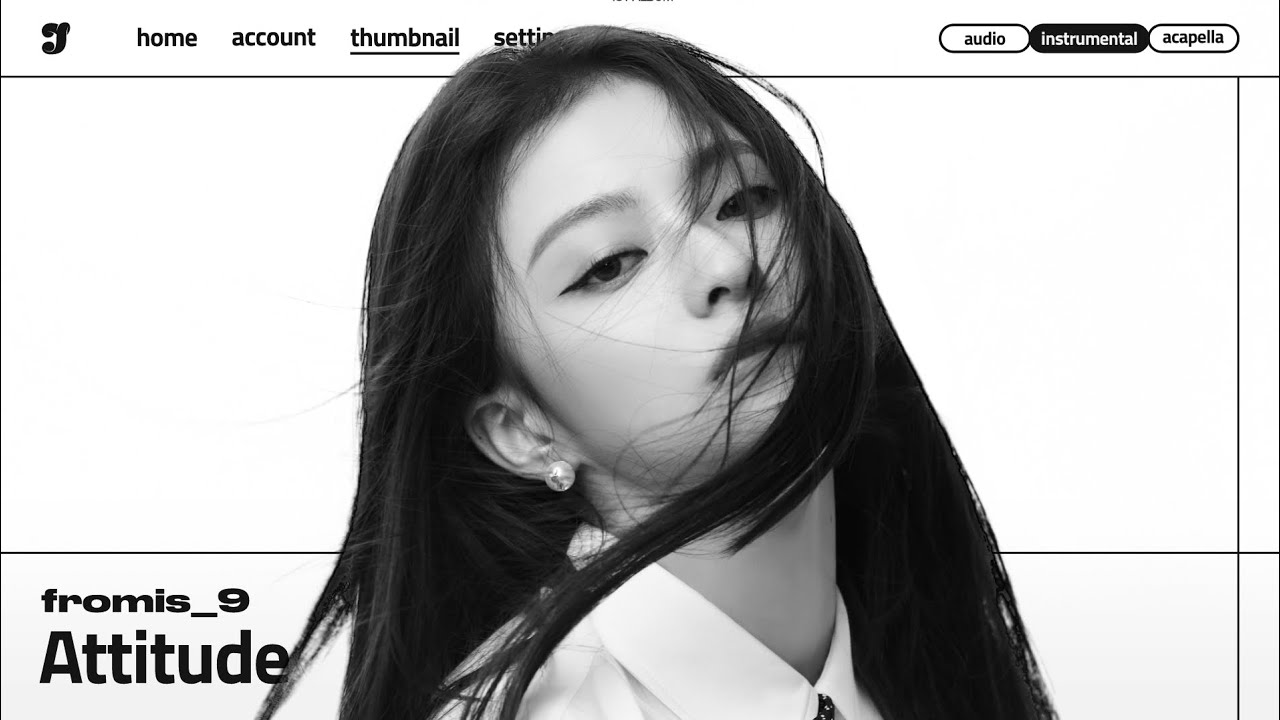 fromis_9 - ‘Attitude’「 Instrumental 」