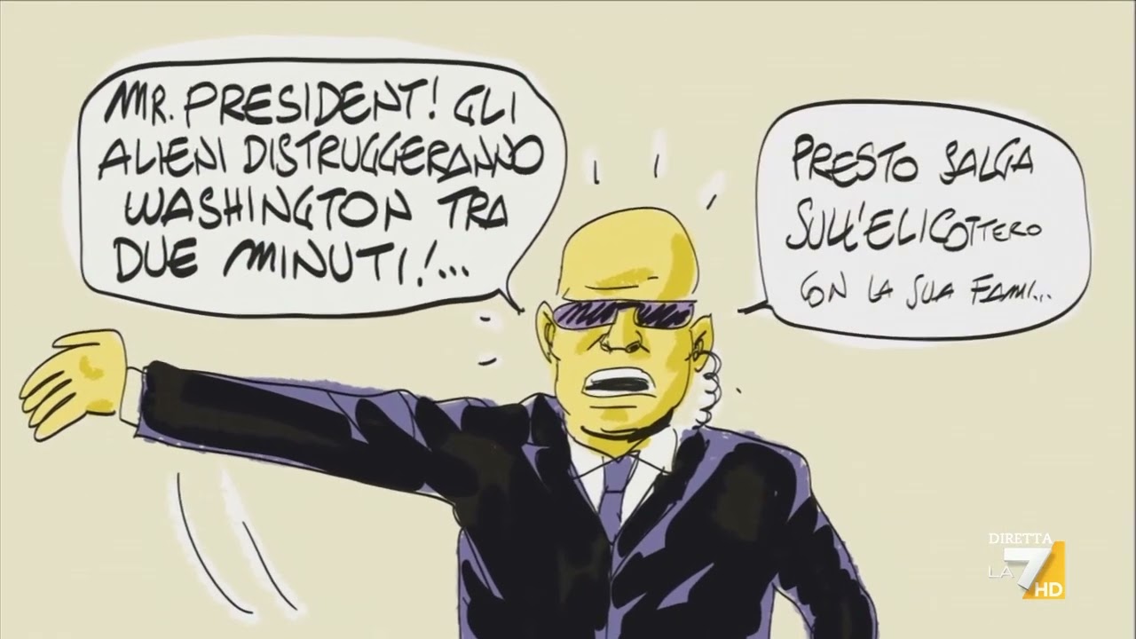 Il cartoon del Genio Makkox: 