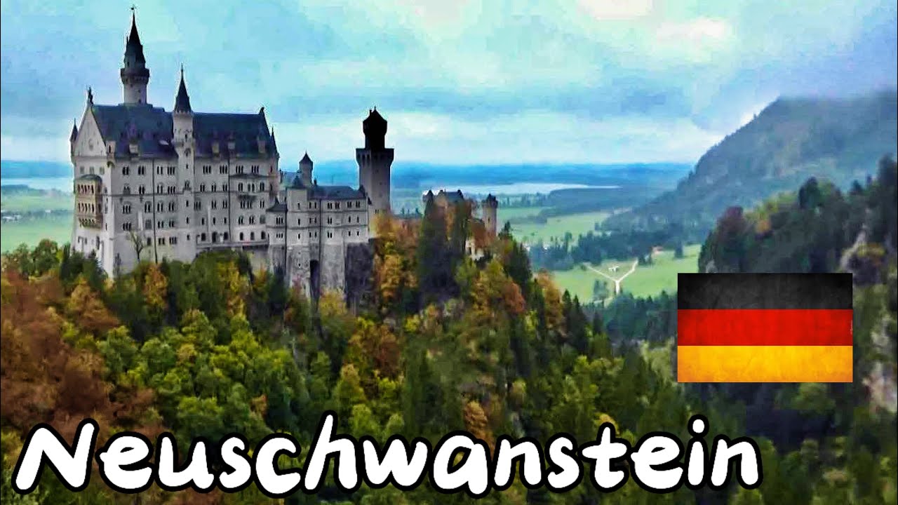 Neuschwanstein - Niemcy [walking tour] Germany   NO TALK
