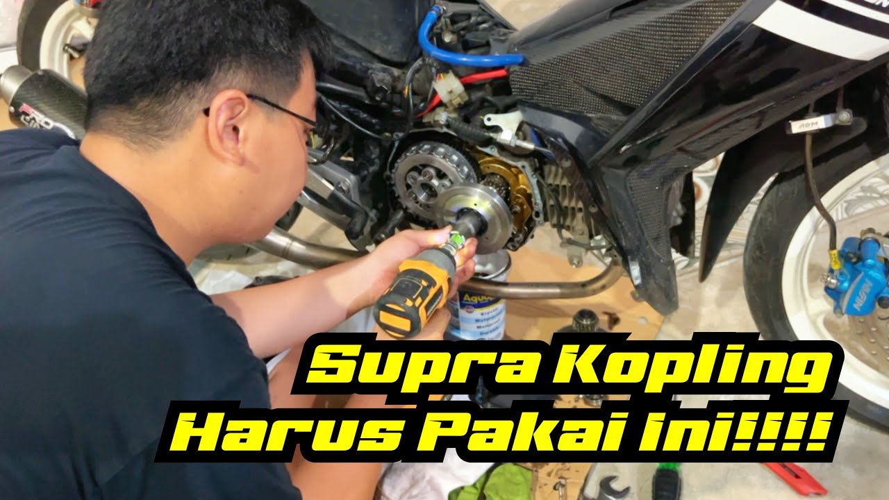 Pasang Balancer Kopling di Supra X 125 FI | Modifikasi Supra X 125 FI