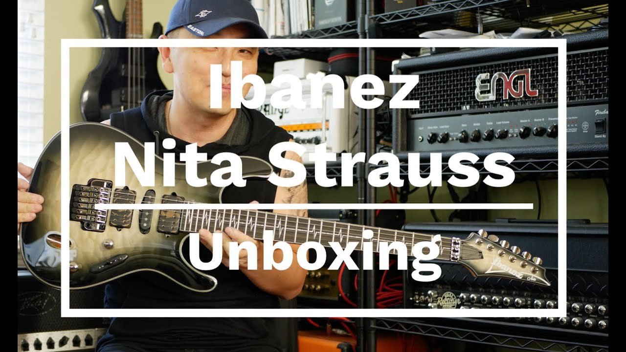 Unboxing Nita Strauss Jiva 10 Ibanez #hurricanenita