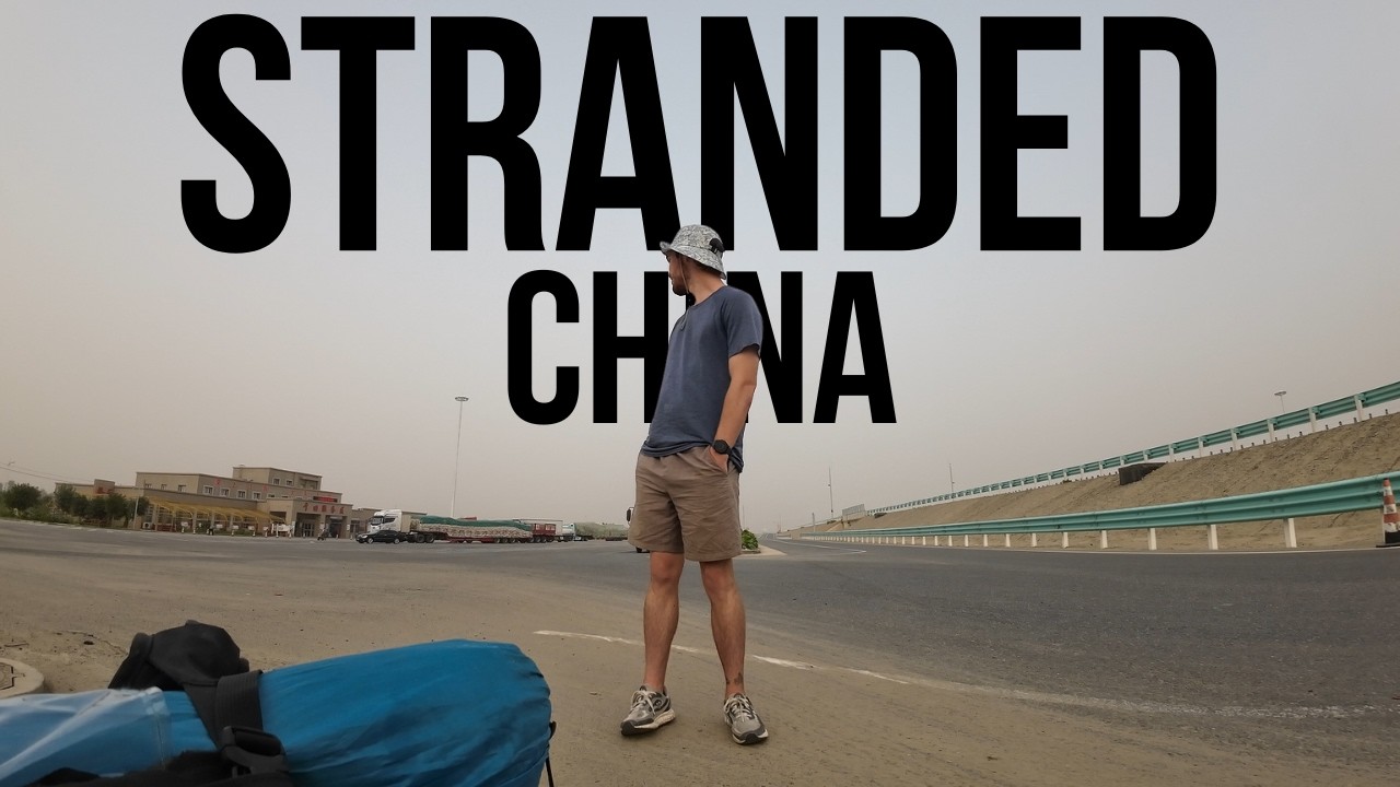 Stranded Hitchhiking In China's Biggest Desert (Taklamakan)
