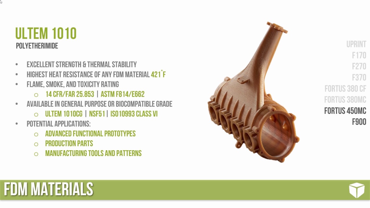 Stratasys - FDM & PolyJet Materials