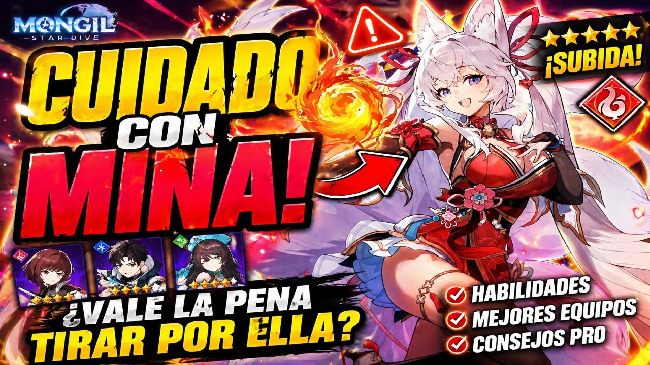 🔥MINA el SECRETO PARA SU MAXIMO PODER F2P Mongil Star Dive