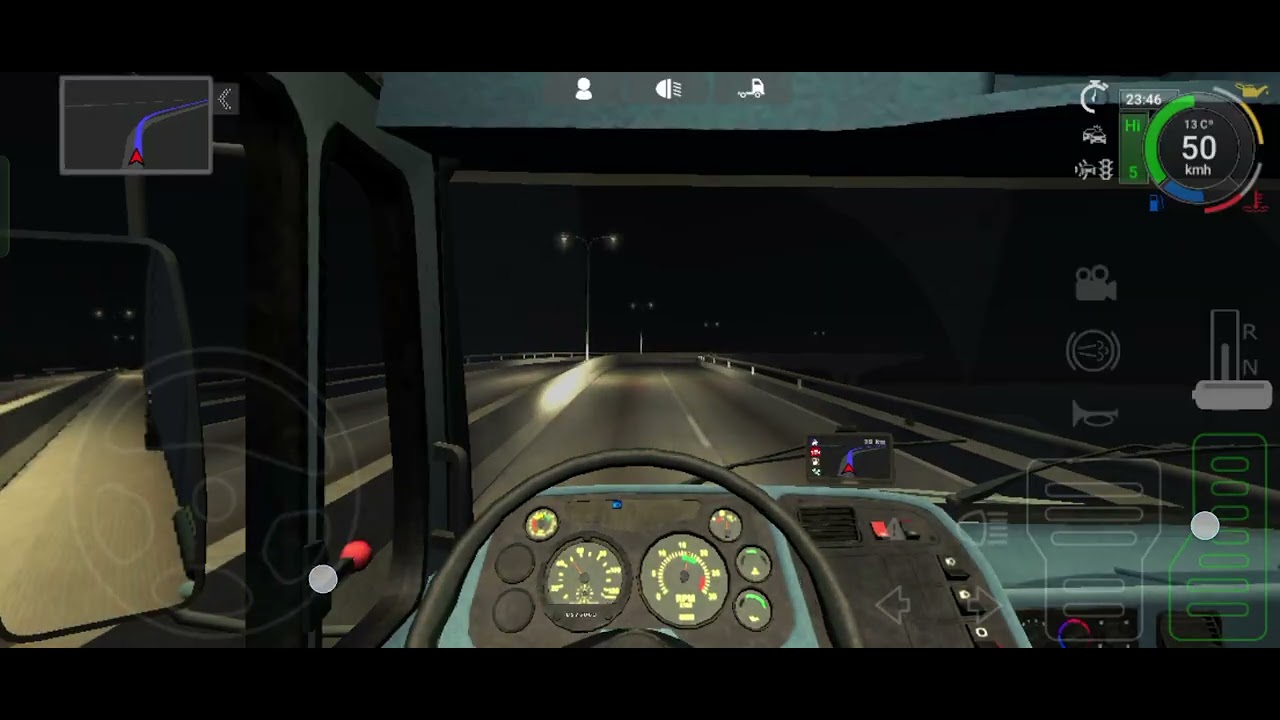 Trucks simulator, snacks part 5 , night drive