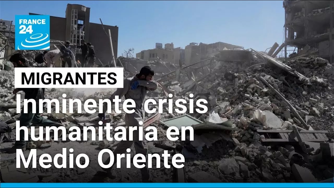 El fuego cruzado amenaza con un nuevo éxodo masivo en Medio Oriente • FRANCE 24 Español