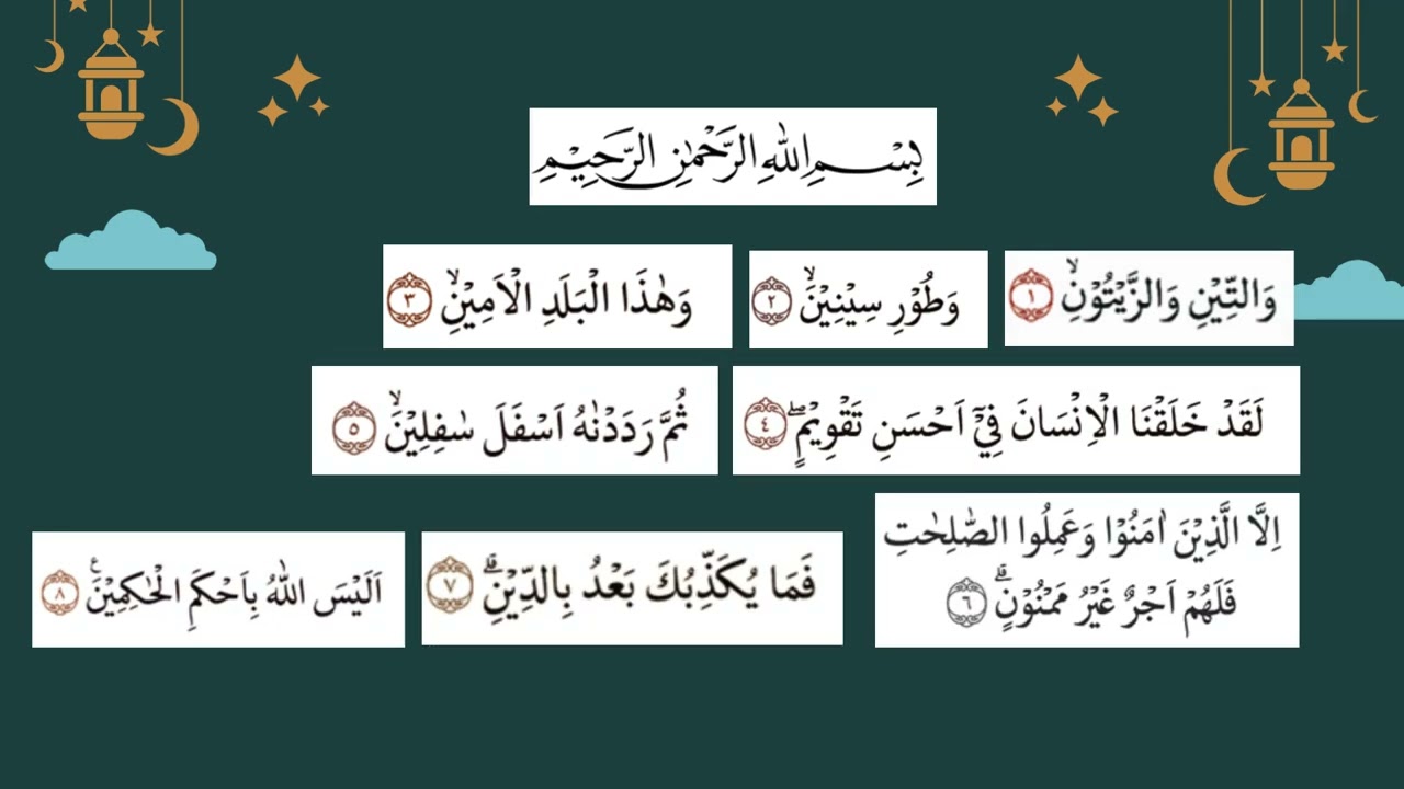 Mari mengaji dan Mengkaji QS At Tin Media Ajar Desiska Media Wati