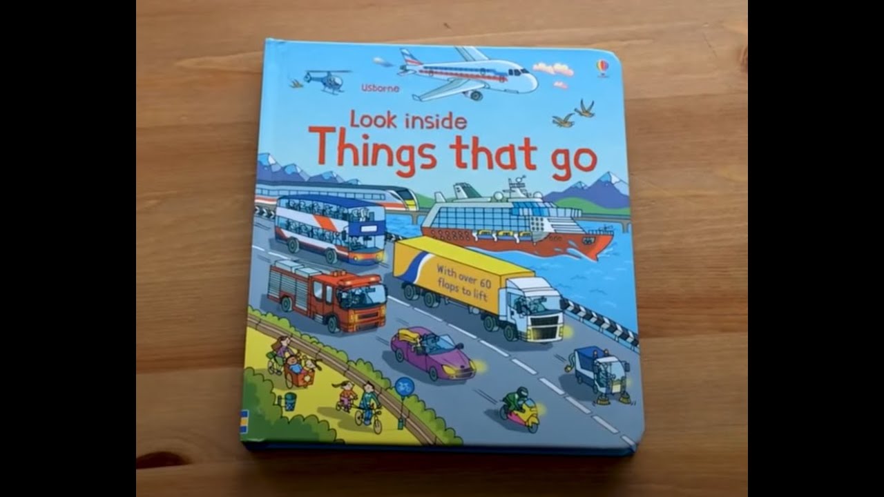 Look inside things that go - Usborne
