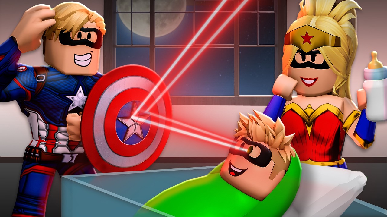 Growing Up In A SUPERHERO FAMILY! *Full Movie*