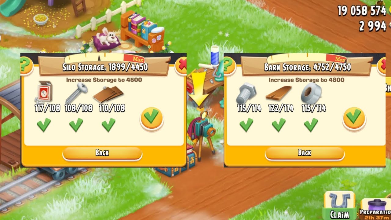 Barn & Silo Almost MAX! 🔥 Hay Day Storage Upgrade Ready