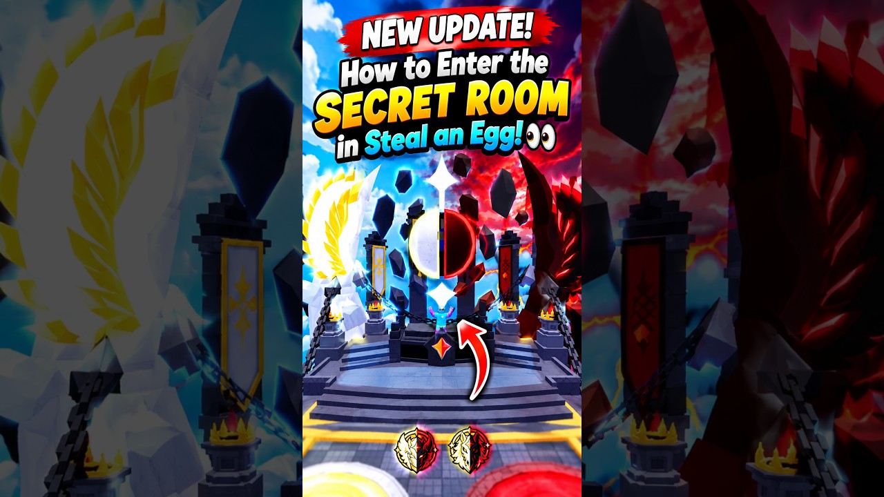 NEW UPDATE! How to Enter the SECRET ROOM in Steal an Egg!