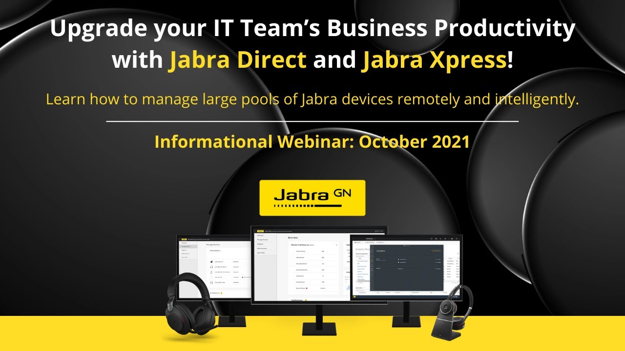 Jabra Direct & Jabra Xpress | Webinar 2021