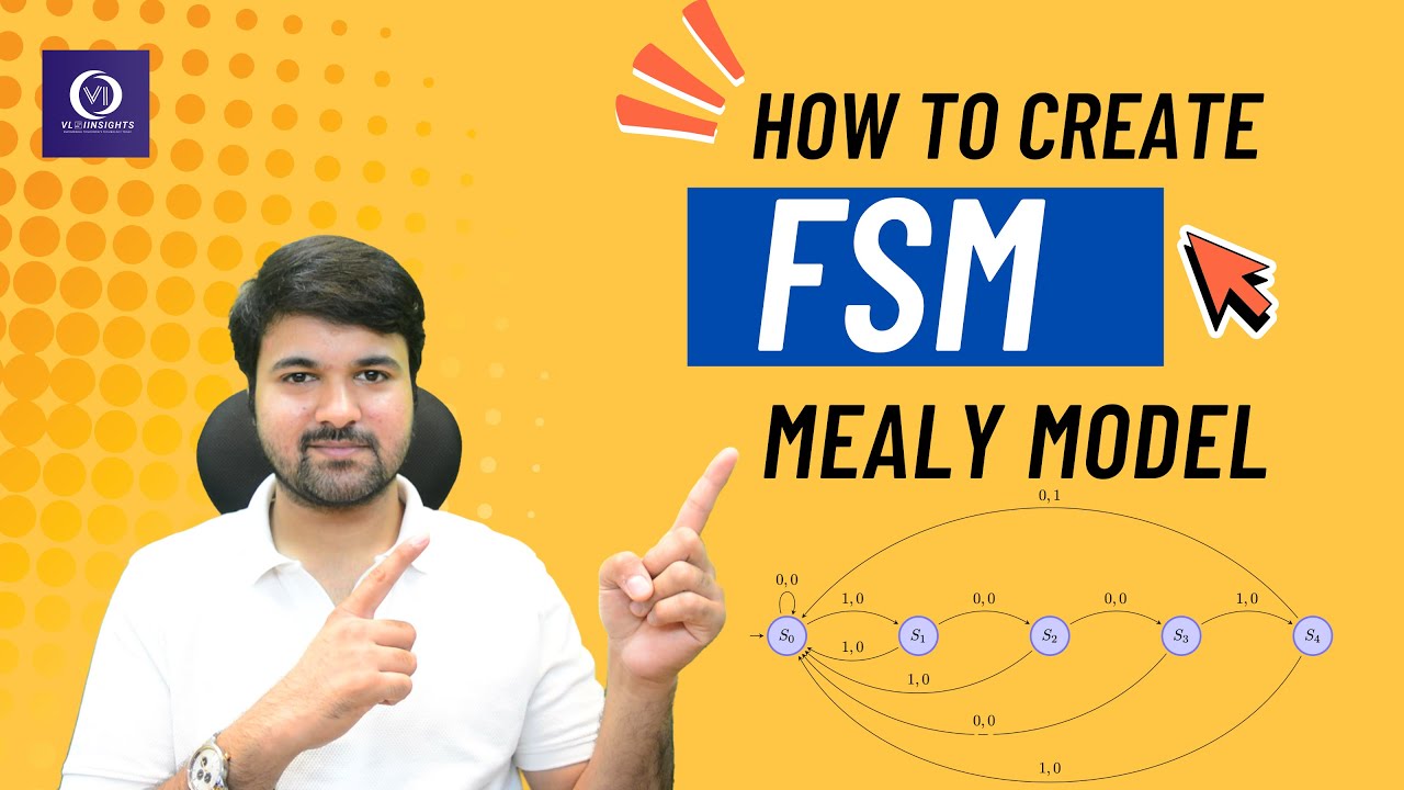 FSM Mealy Model Explained | Step-by-Step Design Tutorial for Beginners | VLSI INSIGHTS