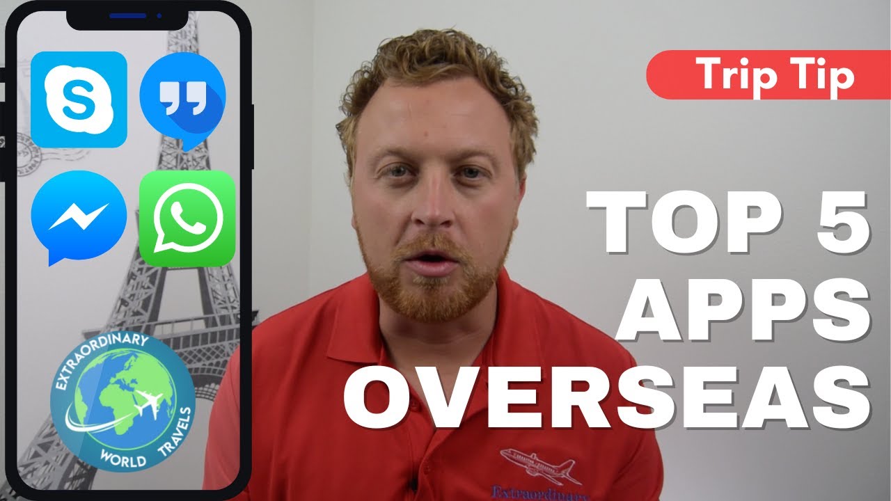 Top 5 Communication Apps to Use While Traveling Overseas