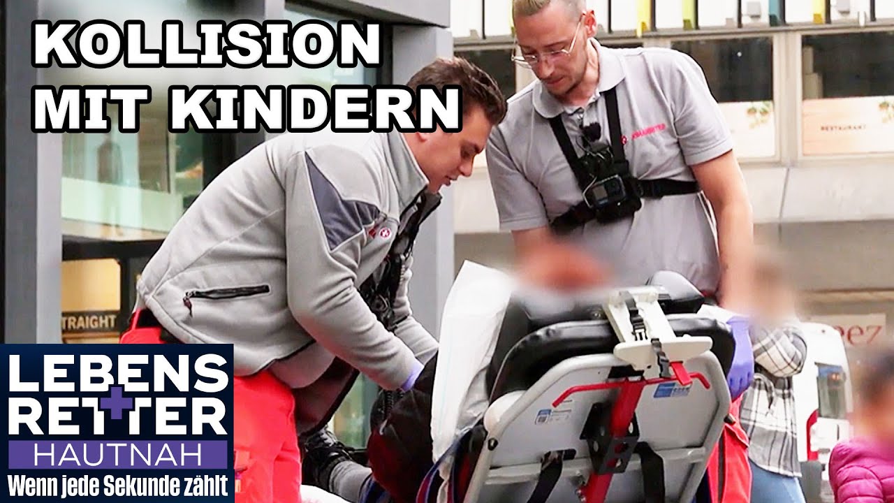 Fahrrad-Crash mit Kindern – Kein Helm, harter Boden! | Lebensretter hautnah | SAT.1