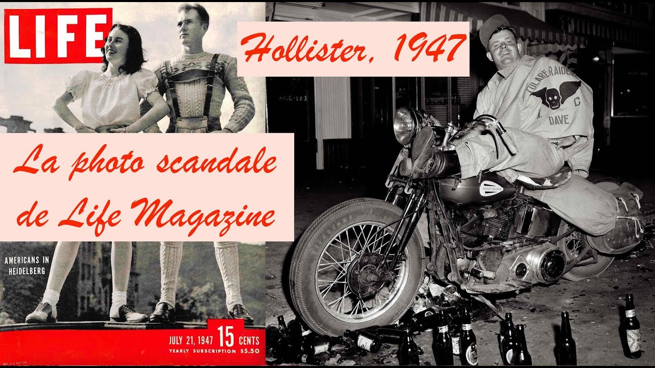 Hollister, 1947 : la photo “posée” de LIFE Magazine, qui a fait peur à toute l'Amérique.