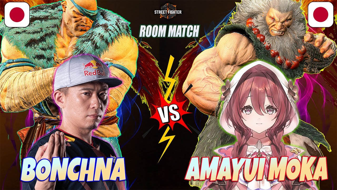 SF6 | BONCHAN (#1 Ranked Sagat)  VS  Amayui Moka (Akuma) 👉 High-Level Street Fighter 6 Gameplay