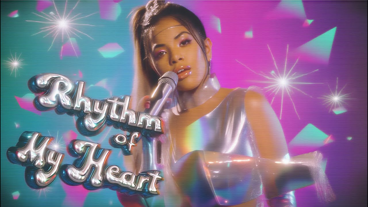 🔥 90s Eurodance AI – “Rhythm of My Heart” 🔥