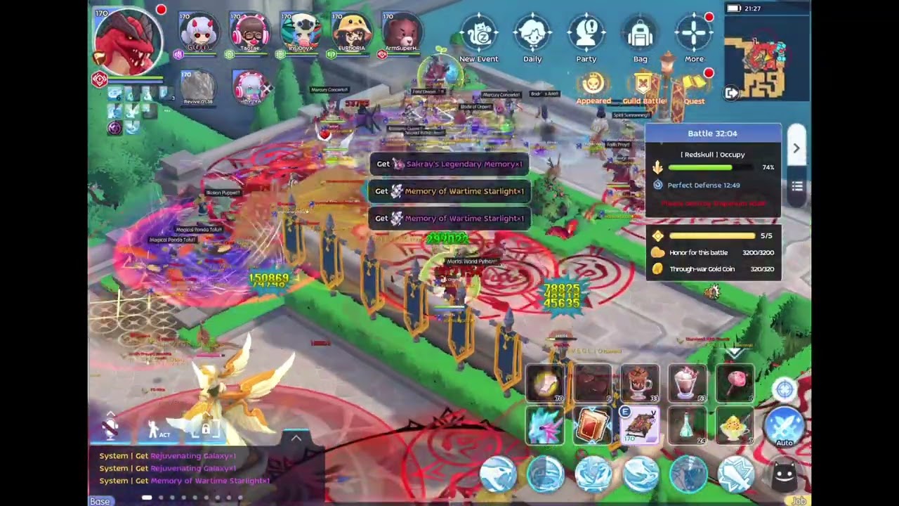 Ragnarok M 2.0 : ROEiEiza WOE 04/12/2025 Jorm ยามกบ POV