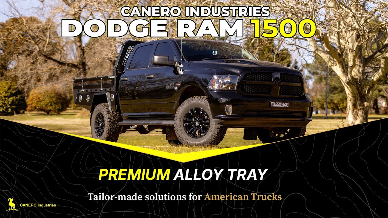 Ram 1500 Walkthrough, Featuring a Premium Canero Alloy Tray!
