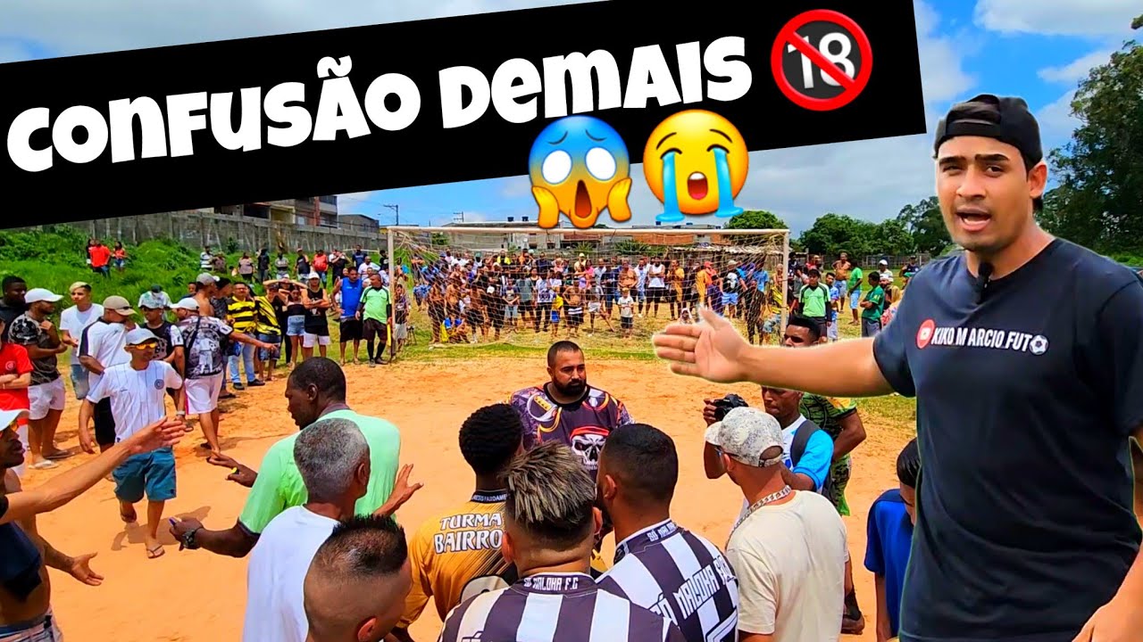 FINAL EM CAMPO ABERTO É CERTEZA DE CONFUSÃO E FOI ISSO QUE ACONTECEU / SO MALOKA VS TURMA DO BAIRRO