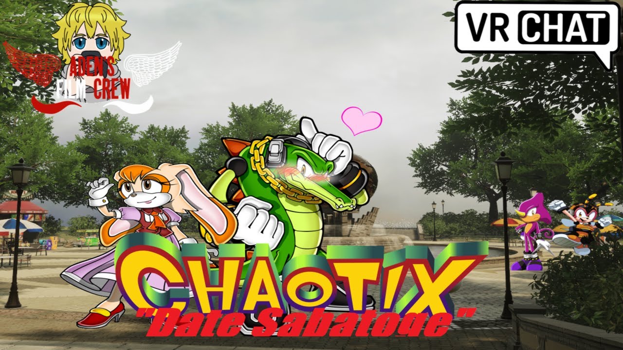 Team Chaotix - Date Sabatoge (VRCHAT) by Aden's Film Crew #vrchat #sonicthehedgehog #teamchaotix