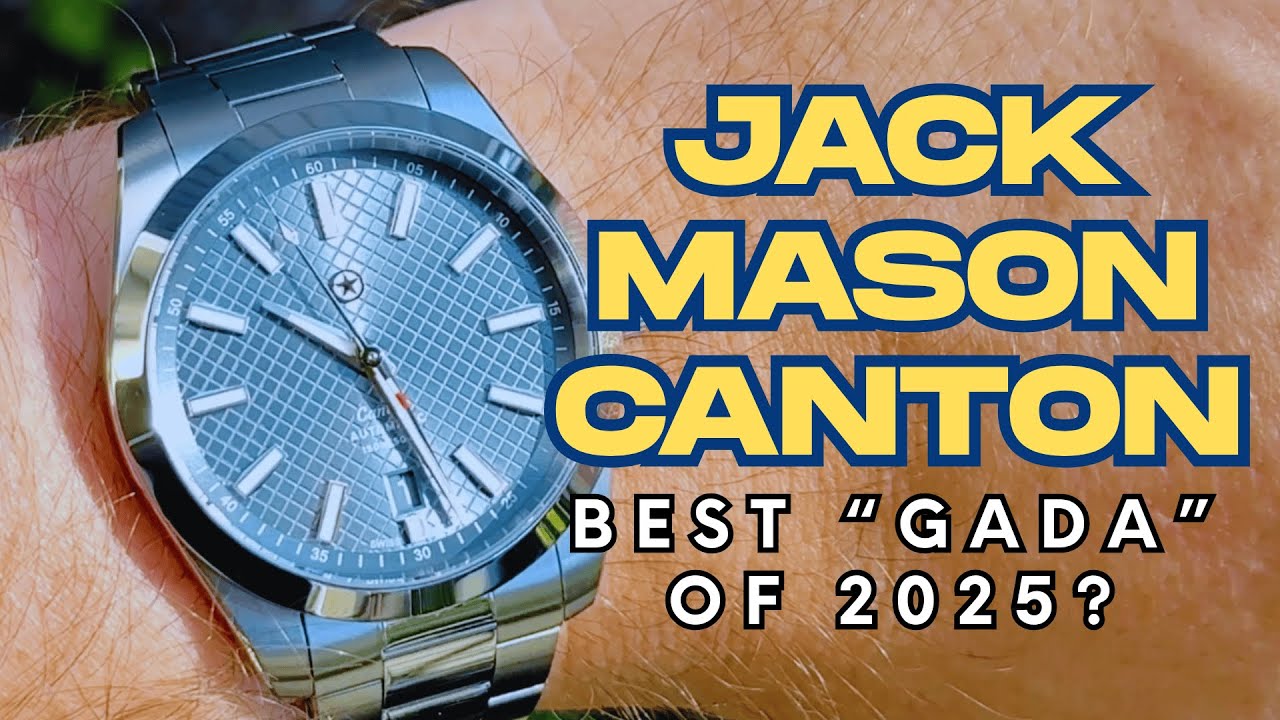 Jack Mason Canton Slate- Unboxing & Review | Best GADA Watch in 2025?