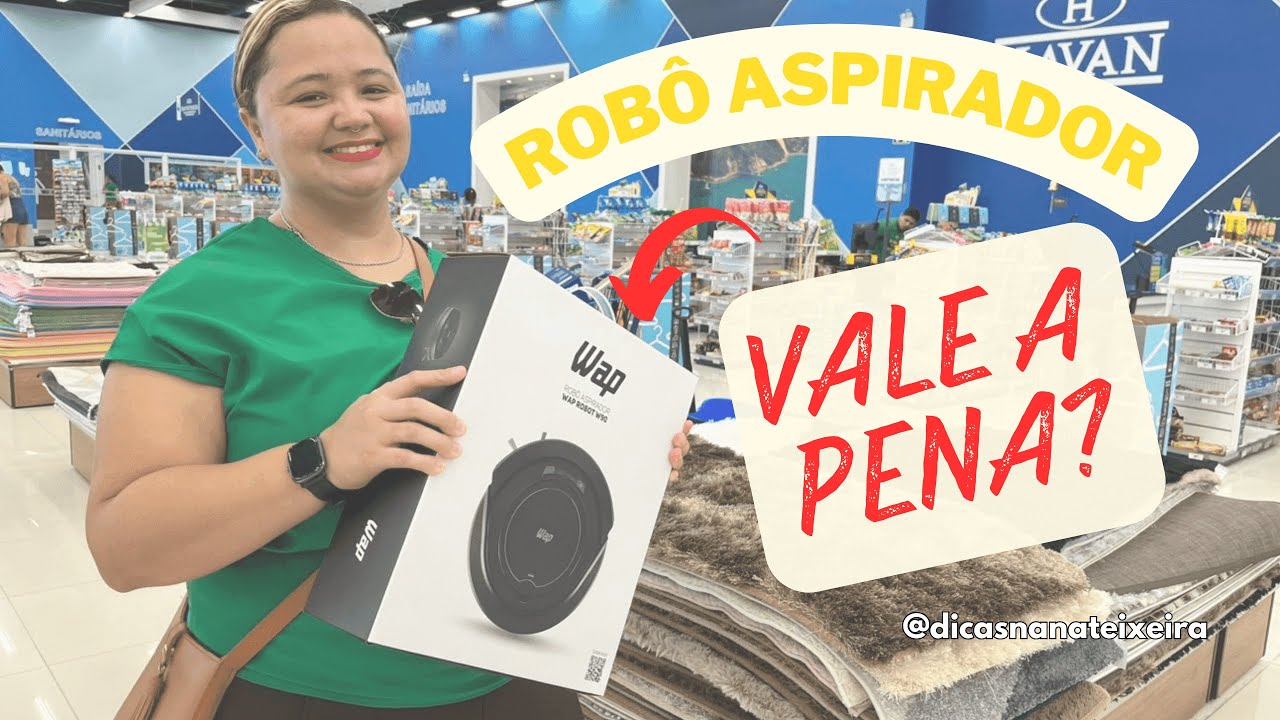 Robô Aspirador WAP ROBOT W90, Vale A Pena?