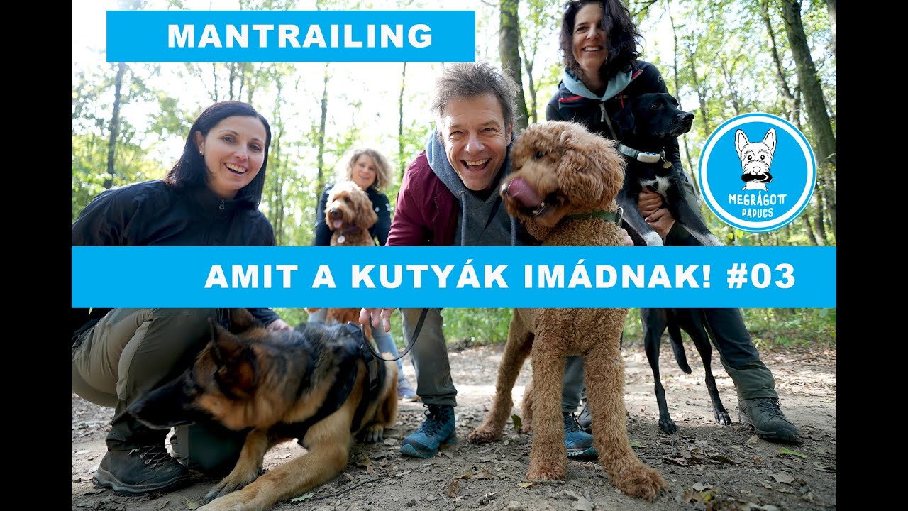 MEGRÁGOTT PAPUCS #03 kutya vlog MANTRAILING.